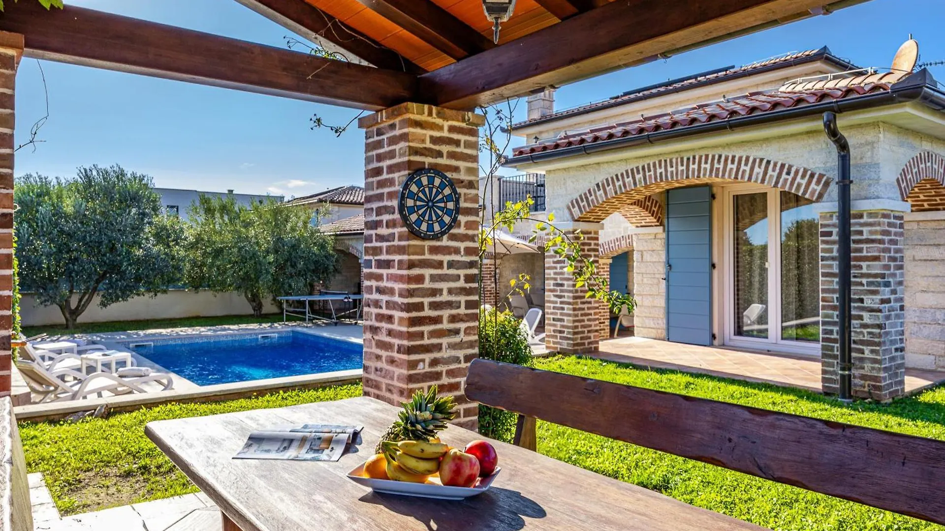 Villa Bosco In Medulin With Sea View And Private Pool Only 300 Meters From The Beach
